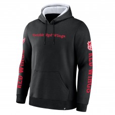 Толстовка Detroit Red Wings Fanatics Big City Legacy Fleece - Black