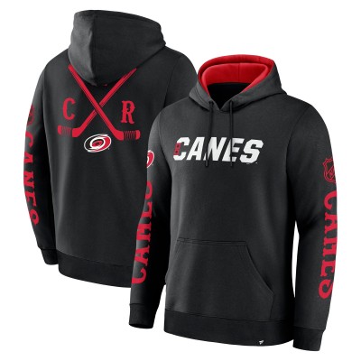 Толстовка Carolina Hurricanes Fanatics Black Big City Legacy Fleece