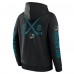 Толстовка San Jose Sharks Fanatics Black Big City Legacy Fleece