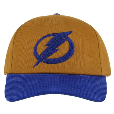 Бейсболка Tampa Bay Lightning American Needle Tan/Blue Burnett