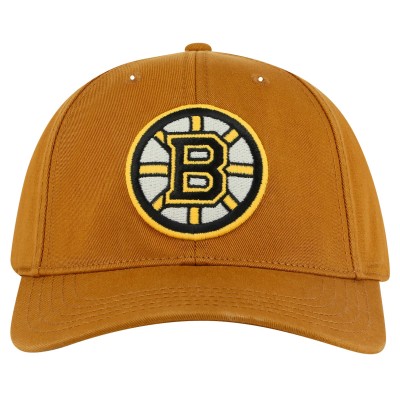 Бейсболка Boston Bruins American Needle Tan Hepcat Washed Twill