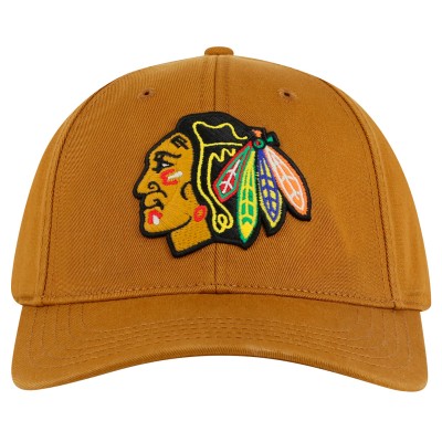 Бейсболка Chicago Blackhawks American Needle Hepcat Washed Twill - Tan