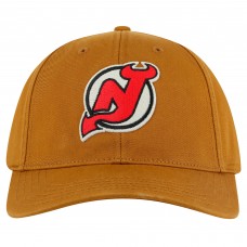 Бейсболка New Jersey Devils American Needle Tan Hepcat Washed Twill