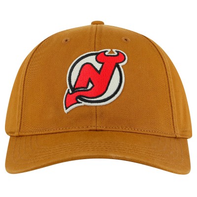 Бейсболка New Jersey Devils American Needle Tan Hepcat Washed Twill