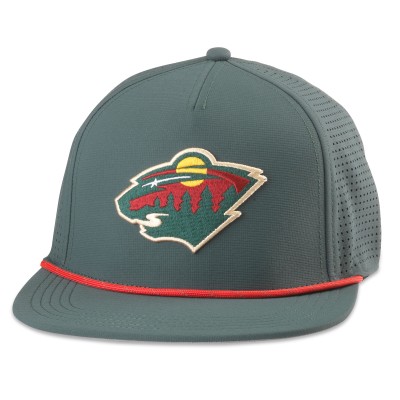 Бейсболка Minnesota Wild American Needle Green Buxton Pro Tech