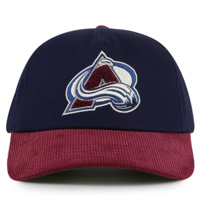 Бейсболка Colorado Avalanche American Needle Navy/Burgundy Burnett