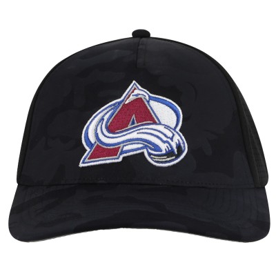 Бейсболка Colorado Avalanche American Needle Black Valin Camo Super Tech Vented