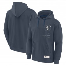 Seattle Kraken Fanatics Navy Future Ground Info Pullover Hoodie