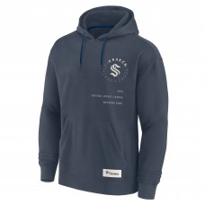 Seattle Kraken Fanatics Navy Future Ground Info Pullover Hoodie