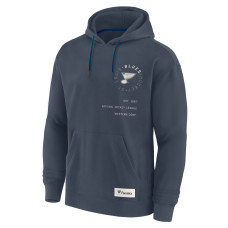 St. Louis Blues Fanatics Navy Future Ground Info Pullover Hoodie St. Louis Blues Fanatics Navy Future Ground Info Pullover Hoodie