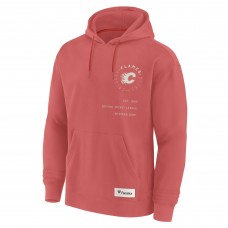 Calgary Flames Fanatics Red Future Ground Info Pullover Hoodie
