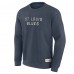 St. Louis Blues Fanatics Blue Elements Future Ground Lettering Pullover Sweatshirt