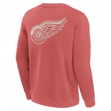 Detroit Red Wings Fanatics Red Elements Future Ground Lettering Pullover Sweatshirt