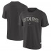 Dallas Stars Fanatics Charcoal Elements Weathered Tonal Future Ground T-Shirt