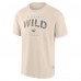 Футболка Minnesota Wild Fanatics Cream Elements Weathered Tonal Future Ground