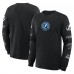 Футболка Tampa Bay Lightning Fanatics Black Boxed In Legacy Long Sleeve