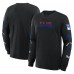 New York Rangers Fanatics Black Boxed In Legacy Long Sleeve T-Shirt
