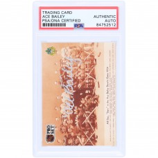 Ace Bailey Toronto Maple Leafs Autographed 1991-92 Pro Set Ace Bailey Benefit Game #335 PSA Authenticated Authentic Card