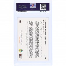 Ace Bailey Toronto Maple Leafs Autographed 1991-92 Pro Set Ace Bailey Benefit Game #335 PSA Authenticated Authentic Card