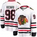 Игровая джерси Chicago Blackhawks Connor Bedard Fanatics White Away Premier Breakaway Player