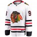 Игровая джерси Chicago Blackhawks Connor Bedard Fanatics White Away Premier Breakaway Player