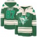 Толстовка Pittsburgh Penguins Sidney Crosby 47 Kelly Green St. Patricks Day Player Name & Number Lacer