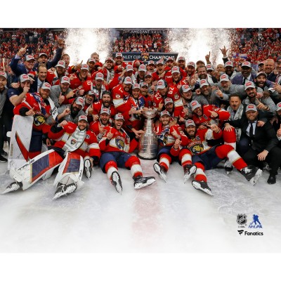 Florida Panthers Unsigned Fanatics Authentic 2024 Stanley Cup Champions Team Celebration Photograph