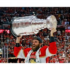 Aaron Ekblad Florida Panthers Unsigned Fanatics Authentic 2024 Stanley Cup Champions Raising Cup Photograph