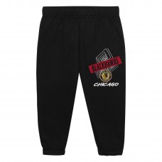 Пижама Toddler Chicago Blackhawks Mitchell & Ness Two-Piece Oversized Block Buster Fleece Пижама Toddler Chicago Blackhawks Mitchell & Ness Two-Piece Oversized Block Buster Fleece