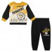 Toddler Pittsburgh Penguins Mitchell & Ness Two-Piece Oversized Block Buster Fleece Sweatshirt & Pants Set Set Toddler Pittsburgh Penguins Mitchell & Ness Two-Piece Oversized Block Buster Fleece Sweatshirt & Pants Set Set