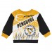Toddler Pittsburgh Penguins Mitchell & Ness Two-Piece Oversized Block Buster Fleece Sweatshirt & Pants Set Set