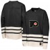 Подростковая Philadelphia Flyers Mitchell & Ness Black Chainstitch Heavyweight Long Sleeve Top