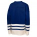 Подростковая New York Rangers Mitchell & Ness Blue Chainstitch Heavyweight Long Sleeve Top