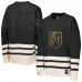 Подростковая Vegas Golden Knights Mitchell & Ness Black Chainstitch Heavyweight Long Sleeve Top