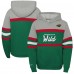 Толстовка Подростковая Minnesota Wild Mitchell & Ness Green Head Coach Толстовка Подростковая Minnesota Wild Mitchell & Ness Green Head Coach
