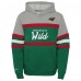 Толстовка Подростковая Minnesota Wild Mitchell & Ness Green Head Coach