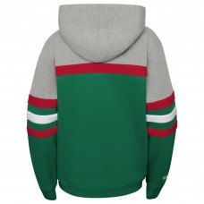 Толстовка Подростковая Minnesota Wild Mitchell & Ness Green Head Coach