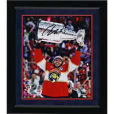 Фото с автографом Carter Verhaeghe Florida Panthers Fanatics Authentic 2024 Stanley Cup Champions 8" x 10" Raising Cup Фото с автографом Carter Verhaeghe Florida Panthers Fanatics Authentic 2024 Stanley Cup Champions 8" x 10" Raising Cup