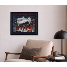 Фото с автографом Aaron Ekblad Florida Panthers Fanatics Authentic 2024 Stanley Cup Champions 16" x 20" Raising Cup with "2024 SC Champs" Inscription