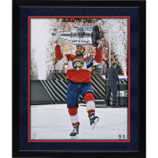 Фото с автографом Aleksander Barkov Florida Panthers Fanatics Authentic 2024 Stanley Cup Champions 16" x 20" Raising Cup with "2024 SC Champs" Inscription Фото с автографом Aleksander Barkov Florida Panthers Fanatics Authentic 2024 Stanley Cup Champions 16" x 20" Raising Cup with "2024 SC Champs" Inscription