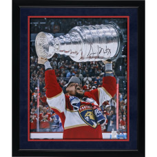 Фото с автографом Sam Reinhart Florida Panthers Fanatics Authentic 2024 Stanley Cup Champions 16" x 20" Raising Cup Фото с автографом Sam Reinhart Florida Panthers Fanatics Authentic 2024 Stanley Cup Champions 16" x 20" Raising Cup