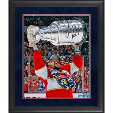 Sam Reinhart Florida Panthers Autographed Fanatics Authentic 2024 Stanley Cup Champions Framed 16 x 20 Raising Cup Photograph Sam Reinhart Florida Panthers Autographed Fanatics Authentic 2024 Stanley Cup Champions Framed 16 x 20 Raising Cup Photograph