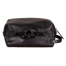 Colorado Avalanche Hybrid Leather Lined Dopp Toiletry Bag