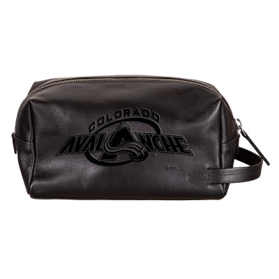 Colorado Avalanche Hybrid Leather Lined Dopp Toiletry Bag