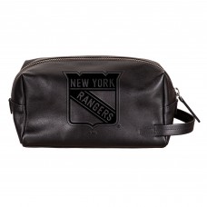 New York Rangers Hybrid Leather Lined Dopp Toiletry Bag