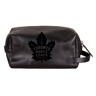 Toronto Maple Leafs Hybrid Leather Lined Dopp Toiletry Bag