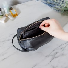 Washington Capitals Hybrid Leather Lined Dopp Toiletry Bag