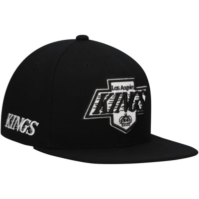 Бейсболка Los Angeles Kings Mitchell & Ness Black Team