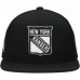 New York Rangers Mitchell & Ness Black Team Snapback Hat
