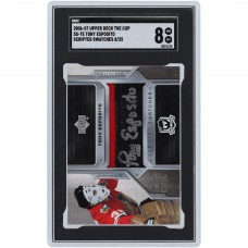 Tony Esposito Chicago Blackhawks Autographed 2006-07 Upper Deck The Cup Scripted Swatches #SS-TE #8/25 SGC Authenticated 8 Card